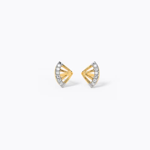 Tronix Diamond Stud Earrings