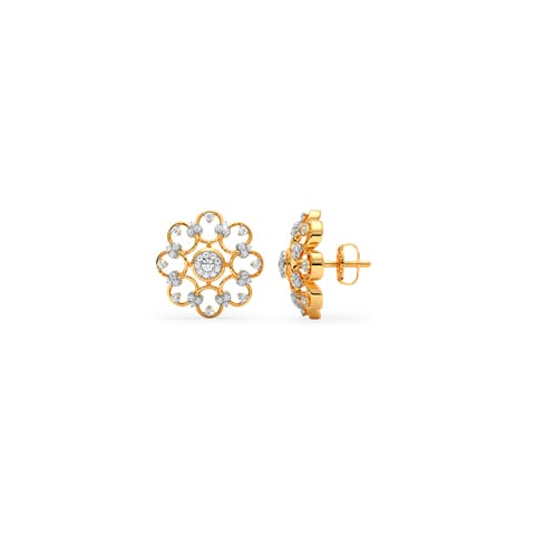 Mirna Diamond Stud Earrings Mirna Diamond Stud Earrings