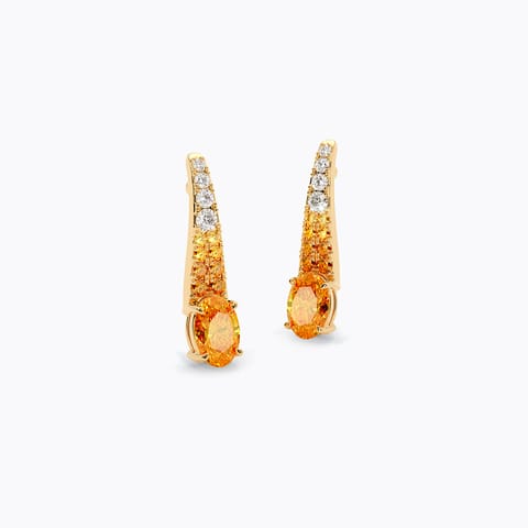 Sunset Sparkle Gemstone Drop Earrings Sunset Sparkle Gemstone Drop Earrings