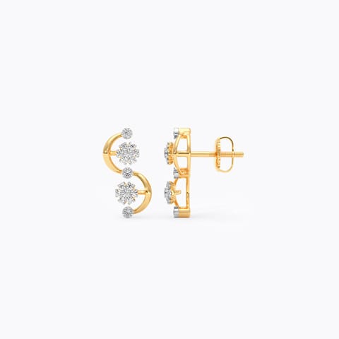 Bare Brilliance Diamond Stud Earrings Bare Brilliance Diamond Stud Earrings