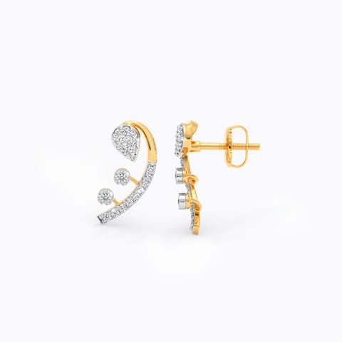 Maison Maree Diamond Drop Earrings Maison Maree Diamond Drop Earrings