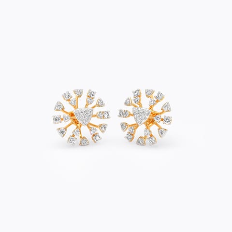 Itzel Diamond Stud Earrings Itzel Diamond Stud Earrings