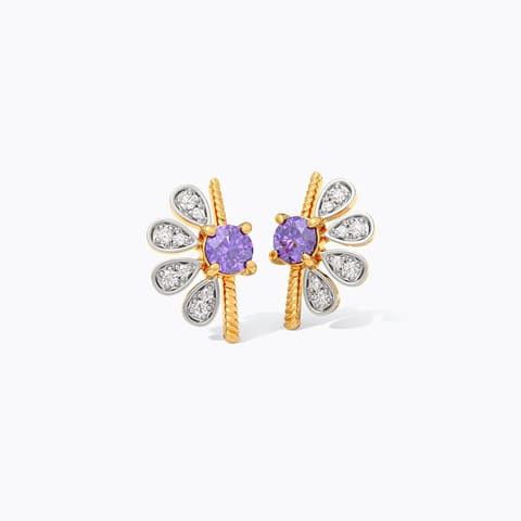 Firelight Spark Gemstone Stud Earrings Firelight Spark Gemstone Stud Earrings