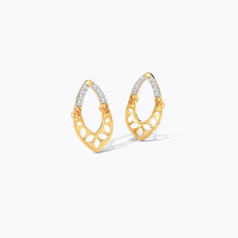 Wisteria Diamond Drop Earrings