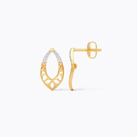Wisteria Diamond Drop Earrings Wisteria Diamond Drop Earrings