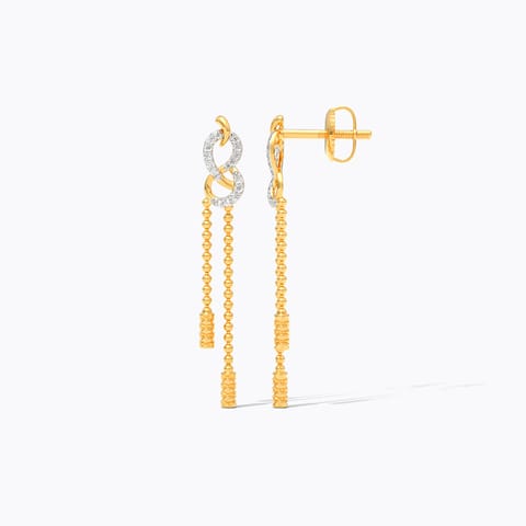 Sparkle Chime Diamond Drop Earrings Sparkle Chime Diamond Drop Earrings
