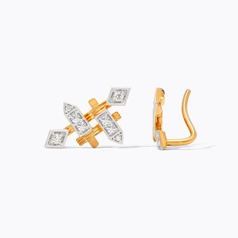 Noir Web Diamond Ear Cuffs Noir Web Diamond Ear Cuffs