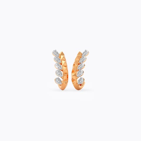 Orixa Diamond Hoop Earrings Orixa Diamond Hoop Earrings