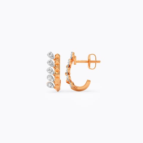 Orixa Diamond Hoop Earrings Orixa Diamond Hoop Earrings