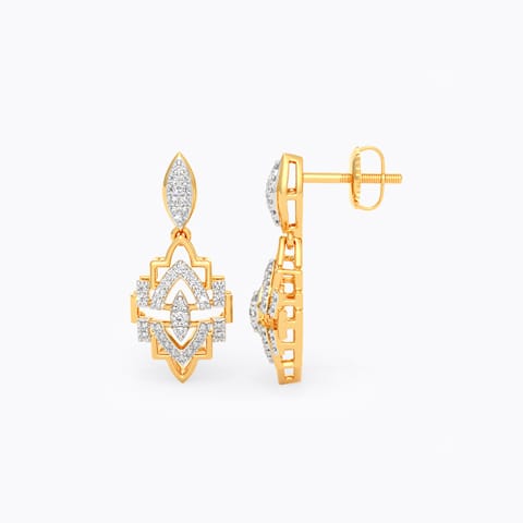 Elaria Diamond Drop Earrings Elaria Diamond Drop Earrings