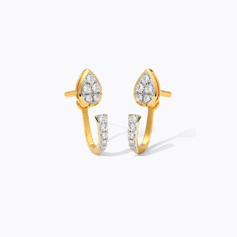 Stiletto Sparkle Diamond Ear Cuffs Stiletto Sparkle Diamond Ear Cuffs