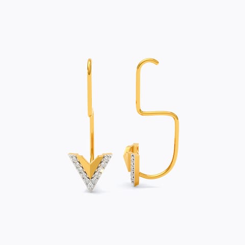 Arrow Diamond Ear Cuffs Arrow Diamond Ear Cuffs