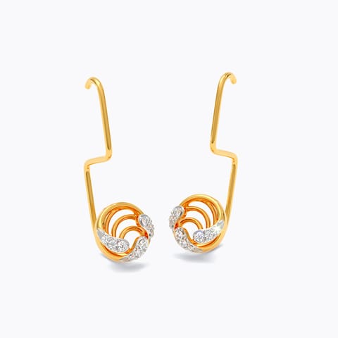 Dazzling Sphere Diamond Ear Cuffs Dazzling Sphere Diamond Ear Cuffs