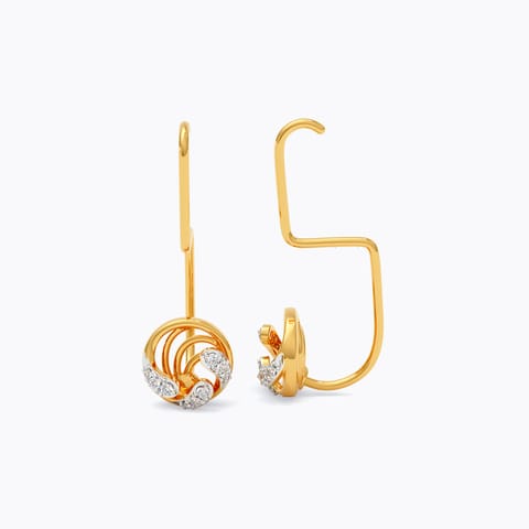 Dazzling Sphere Diamond Ear Cuffs Dazzling Sphere Diamond Ear Cuffs