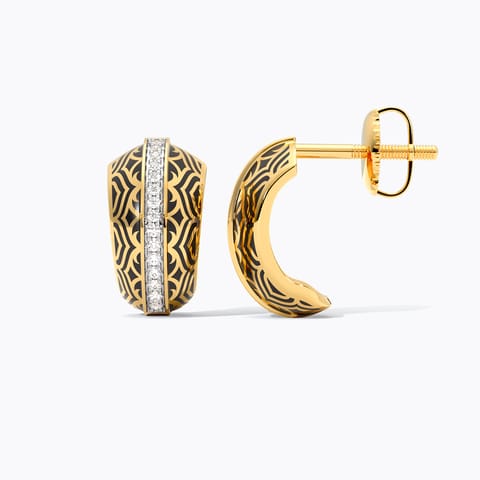 Dusky Diva Diamond Hoop Earrings Dusky Diva Diamond Hoop Earrings