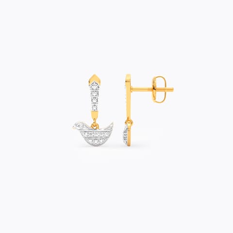 Sway Birdie Diamond Drop Earrings Sway Birdie Diamond Drop Earrings