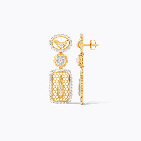 Sandook Tales Diamond Drop Earrings Sandook Tales Diamond Drop Earrings