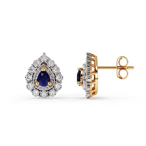 Breathtaking Gemstone Stud Earrings