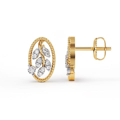 Grace Diamond Stud Earrings Grace Diamond Stud Earrings