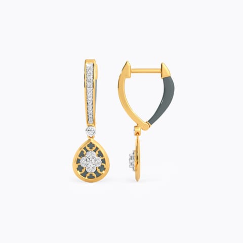 Skyra Diamond Hoop Earrings Skyra Diamond Hoop Earrings