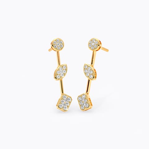Modern Royals Diamond Drop Earrings Modern Royals Diamond Drop Earrings