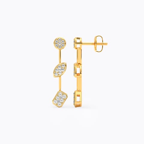 Modern Royals Diamond Drop Earrings Modern Royals Diamond Drop Earrings