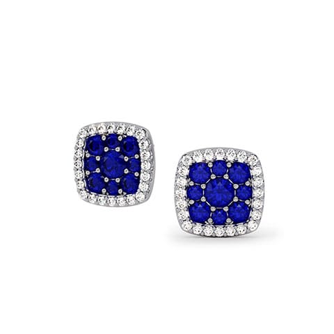Blue Moon Gemstone Stud Earrings Blue Moon Gemstone Stud Earrings