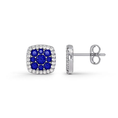Blue Moon Gemstone Stud Earrings Blue Moon Gemstone Stud Earrings