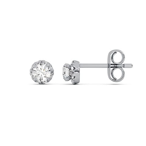 Unadorned Sparkle Diamond Stud Earrings Unadorned Sparkle Diamond Stud Earrings