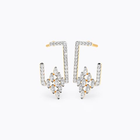 Bellezza Diamond Stud Earrings
