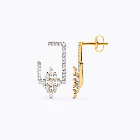 Bellezza Diamond Stud Earrings Bellezza Diamond Stud Earrings