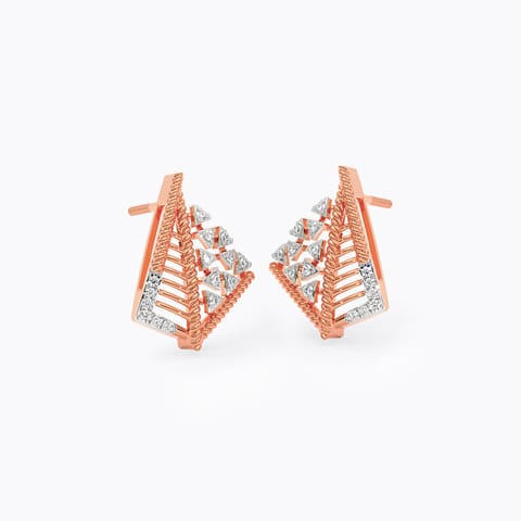 Triessa Diamond Stud Earrings Triessa Diamond Stud Earrings