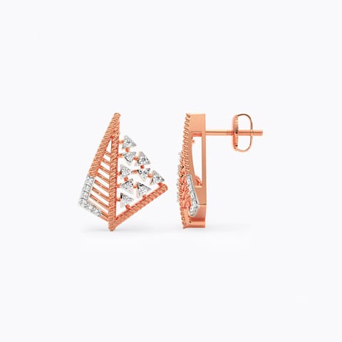Triessa Diamond Stud Earrings Triessa Diamond Stud Earrings