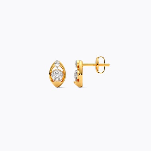 Marquise Halo Diamond Stud Earrings Marquise Halo Diamond Stud Earrings