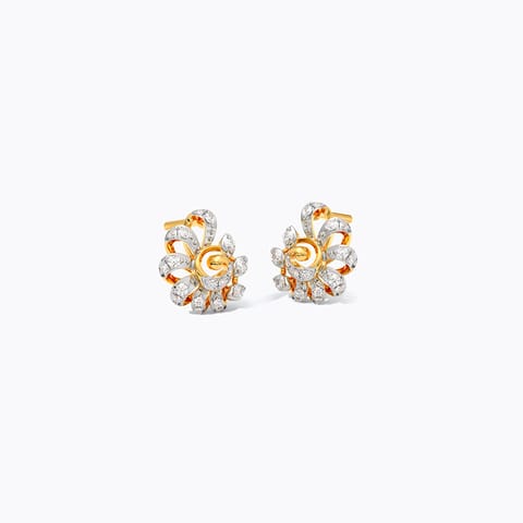 Aria Diamond Stud Earrings