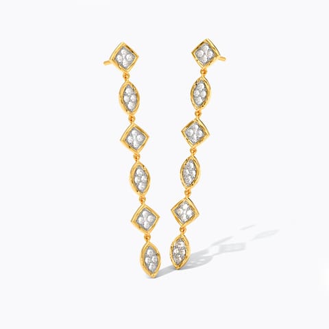 Swaying Shine Diamond Drop Earrings Swaying Shine Diamond Drop Earrings