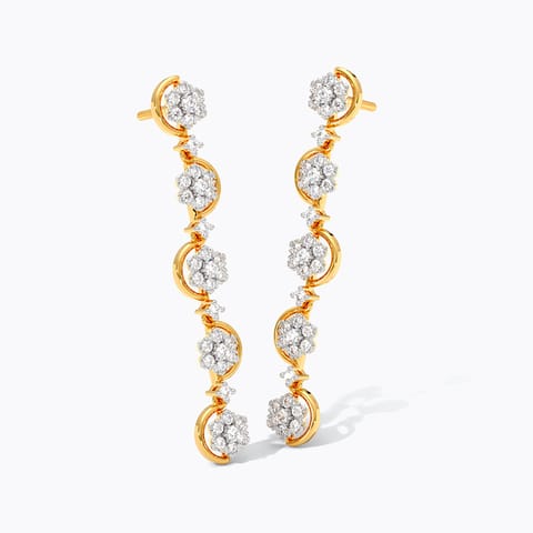 Twinkling Teardrops Diamond Drop Earrings Twinkling Teardrops Diamond Drop Earrings