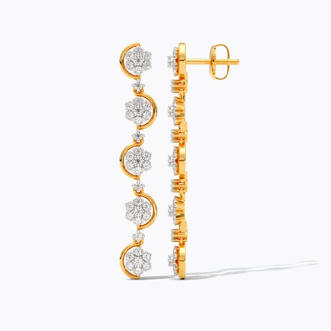 Twinkling Teardrops Diamond Drop Earrings Twinkling Teardrops Diamond Drop Earrings