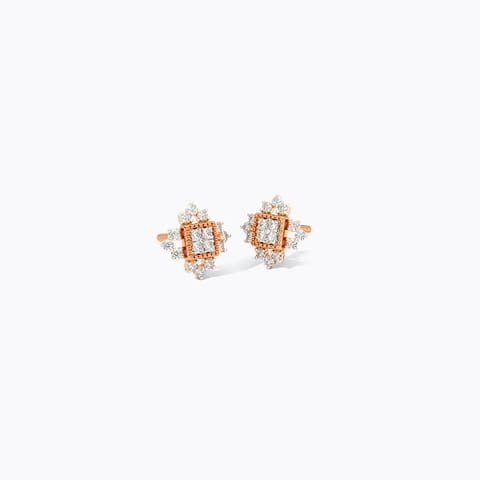 Toile Diamond Stud Earrings Toile Diamond Stud Earrings