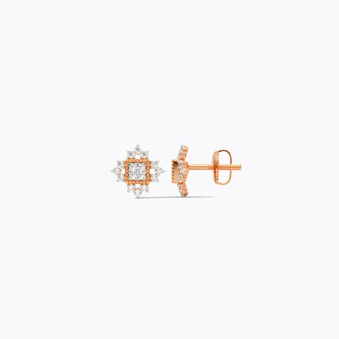 Toile Diamond Stud Earrings Toile Diamond Stud Earrings