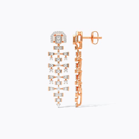 Totemic Veil Diamond Drop Earrings Totemic Veil Diamond Drop Earrings