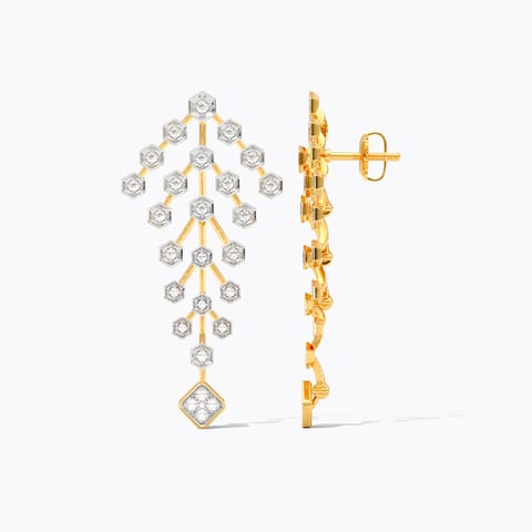 Trellis Spark Diamond Drop Earrings Trellis Spark Diamond Drop Earrings