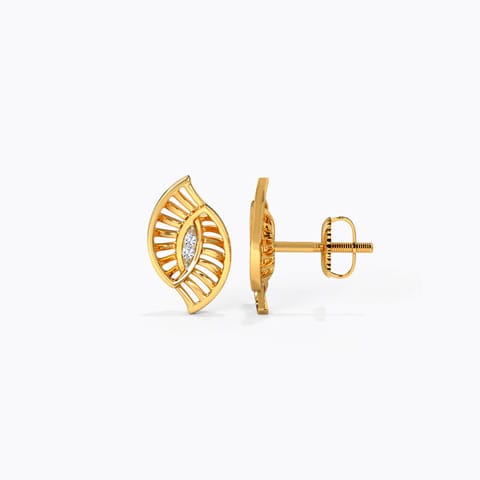 Elaine Diamond Stud Earrings