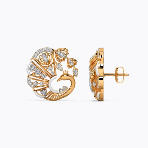 Mayur Diamond Stud Earrings