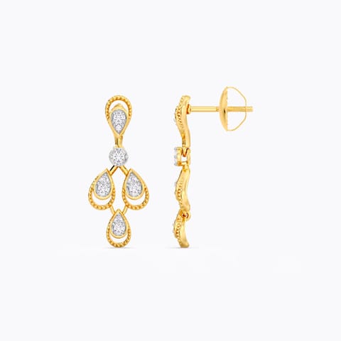 Dazzling Drops Diamond Drop Earrings Dazzling Drops Diamond Drop Earrings