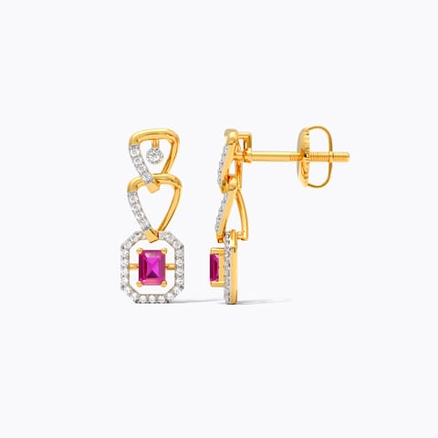 Scarlet Links Gemstone Drop Earrings Scarlet Links Gemstone Drop Earrings