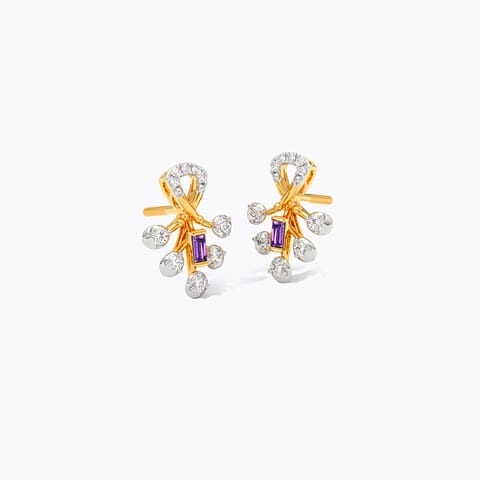 Sapphire Spring Gemstone Stud Earrings