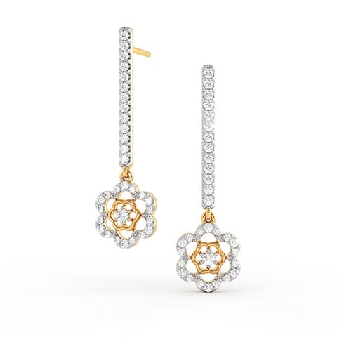 Earrings studded jewellery