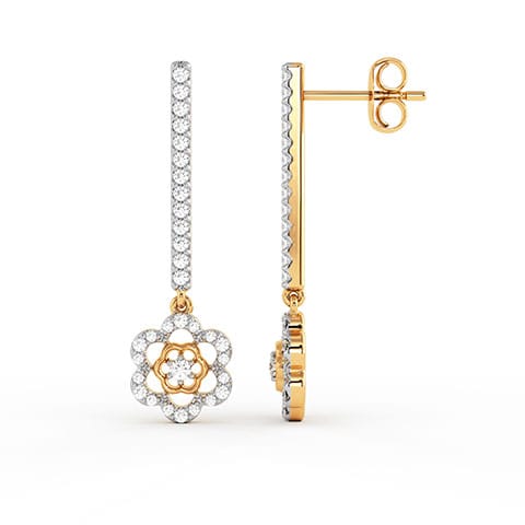 Sky & Meadow Diamond Drop Earrings Sky & Meadow Diamond Drop Earrings