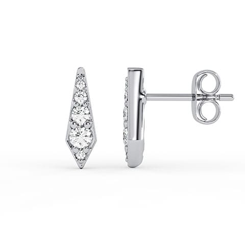 Prism Arrow Diamond Drop Earrings Prism Arrow Diamond Drop Earrings